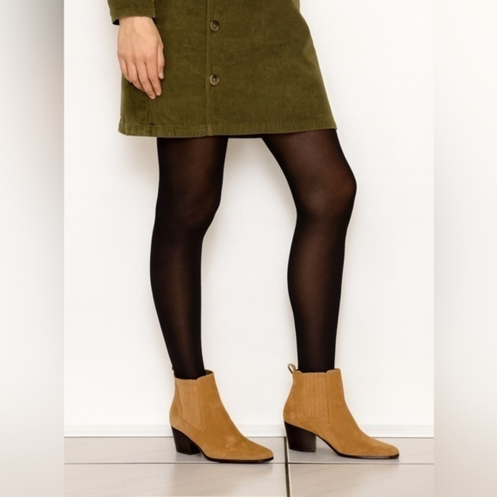 Rag & Bone Camel Suede Heeled Boots 37.5